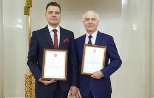 Александр Стиславский и Илья Подкаминский с наградами. Фото: Александр Стиславский