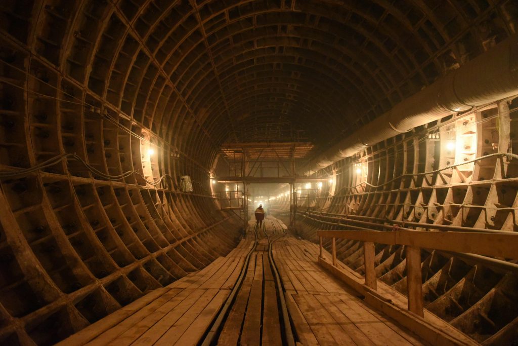 Более 70 километров линий метро планируют проложить в Новой Москве. Фото архив, "Вечерняя Москва"