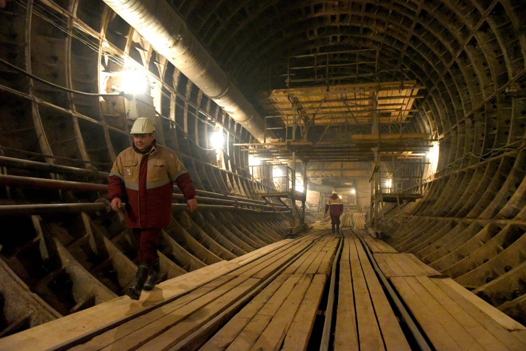 На станции метро «Очаково» начались отделочные работы. Фото: архив, "Вечерняя Москва"