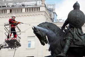 В столице отреставрируют более сотни памятников и скульптур. Фото: архив, "Вечерняя Москва"