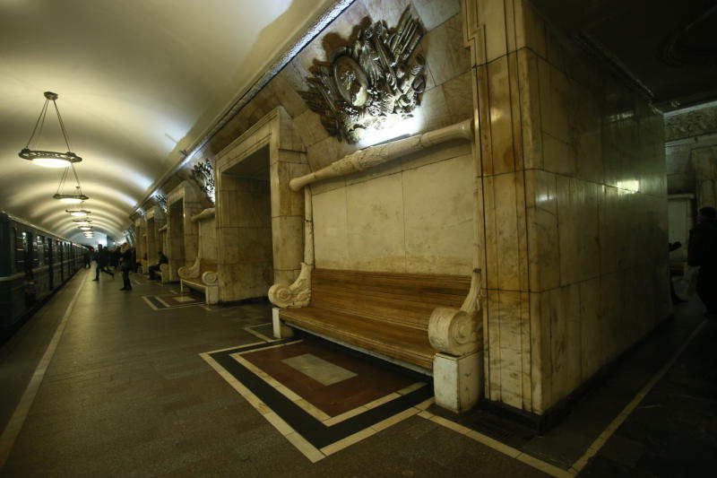 Реставрационные работы проведут на станции метро «Новокузнецкая»