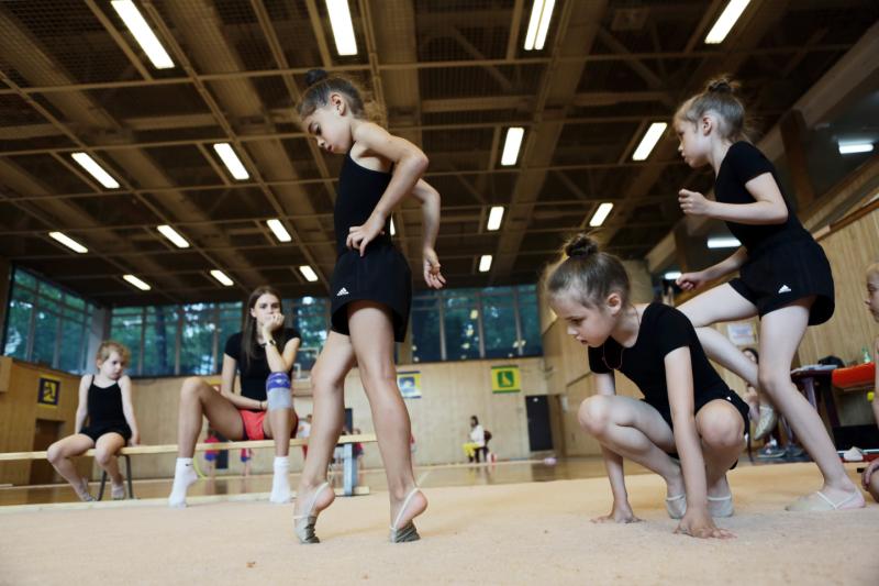Щербинские гимнастки выступят на городских турнирах. Фото: архив, "Вечерняя Москва"