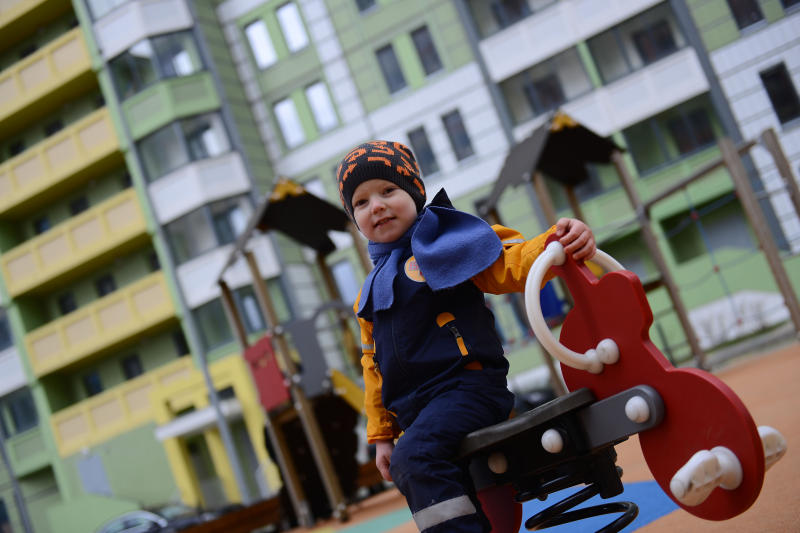 Новую детскую площадку установят в Кленовском. Фото: архив, "Вечерняя Москва"