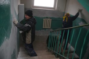 Подъезды домов отремонтируют в поселении Киевский. Фото: архив, "Вечерняя Москва"