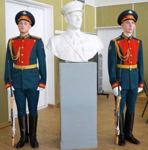 Во Внуковском презентовали проект памятника летчику Грицевцу. Фото: пресс-служба школы №1788