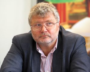 Юрий Поляков, писатель, главный редактор "Литературной газеты", житель Переделкина
