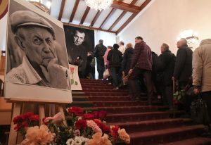 10 апреля 2017 года. В ЦДЛ началась гражданская панихида по поэту. Фото: Евгений Биятов/РИА Новости