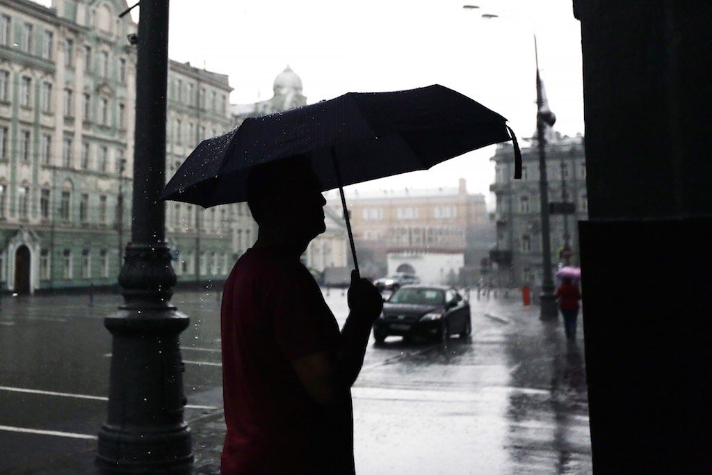 В четверг Москву ожидает дождь