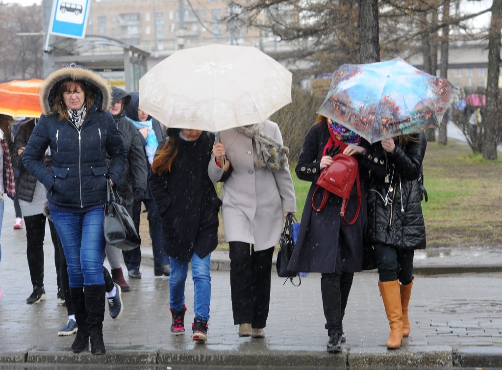 К утру в Москве выпало 14 процентов от апрельской нормы осадков