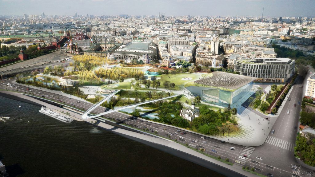 ЮНЕСКО оценило проект парка «Зарядье» в центре Москвы