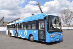 Финский электробус начали испытывать в Москве