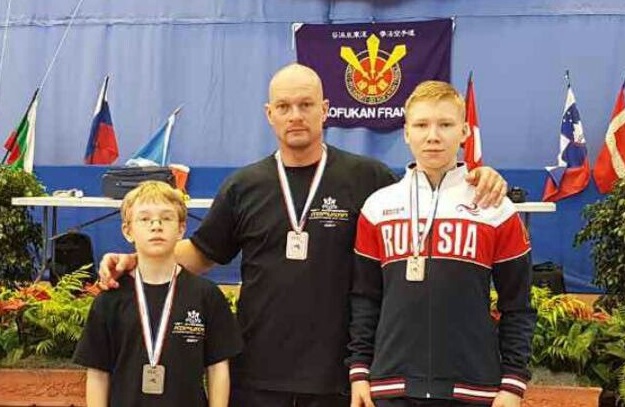 Слева направо: Степан Бахмарин, Максим Бахарев, Антон Лисицин. Фото: предоставил Максим Бахарев
