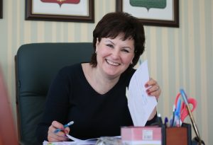 15 мая 2017 года. Московский. Глава администрации поселения Дания Андрецова считает, что жители уже в полной мере ощущают себя москвичами. Фото: Виктор Хабаров