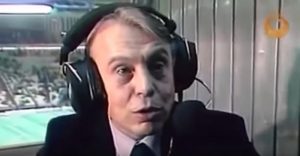 Владимир Перетурин стал спортивным комментатором в 1970 году. Фото: Скриншот с видео