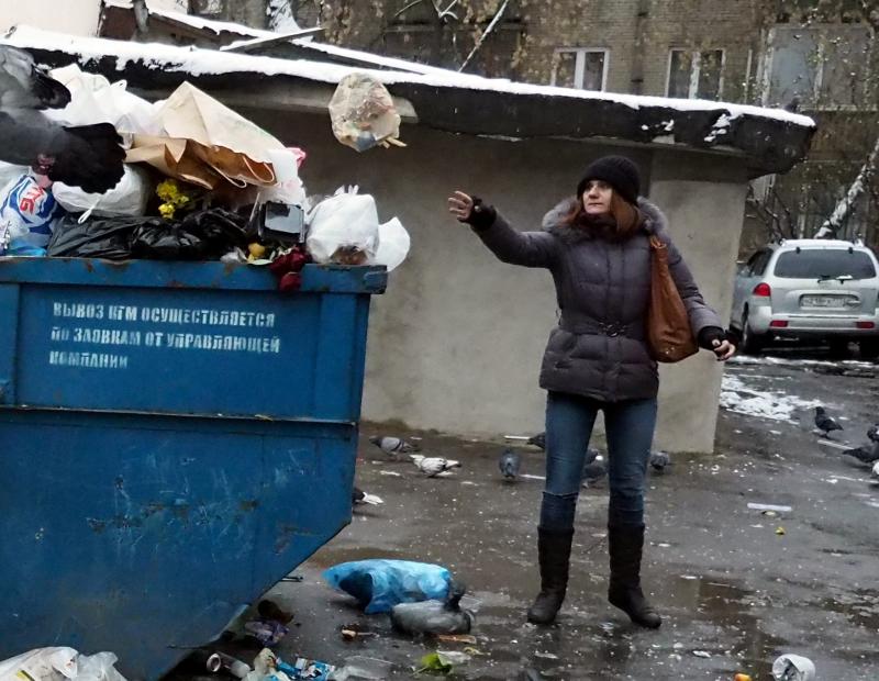 Совет депутатов Щербинки разобрался с проблемой летающего мусора. Фото: Сергей Шахиджанян, «Вечерняя Москва»