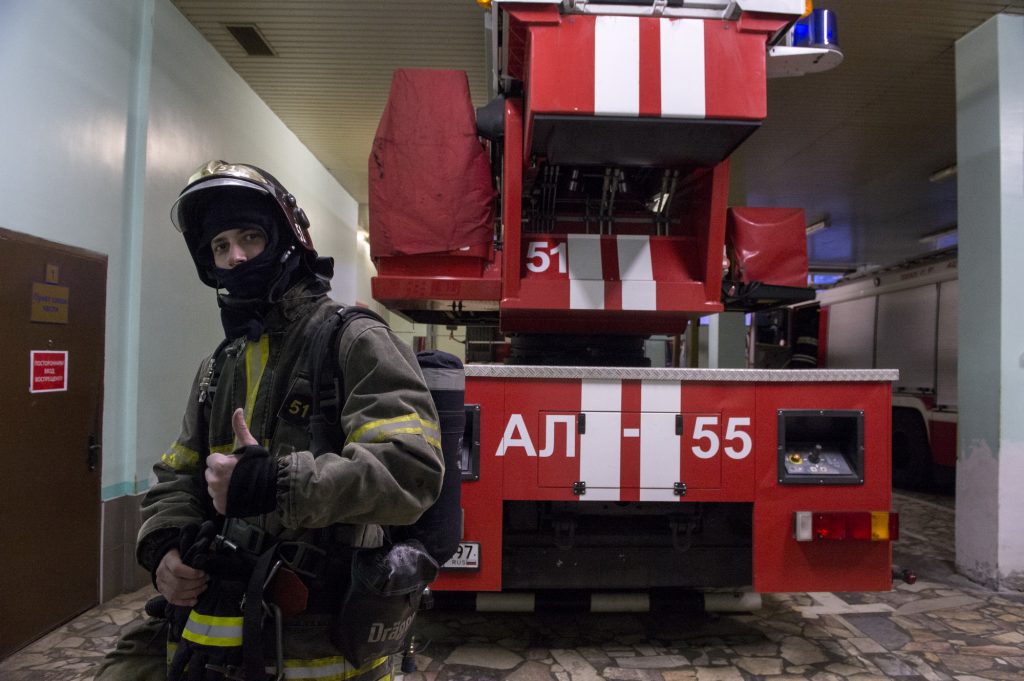 Пожарные Сосенского получат площадки для забора воды. Фото: Артем Житинев