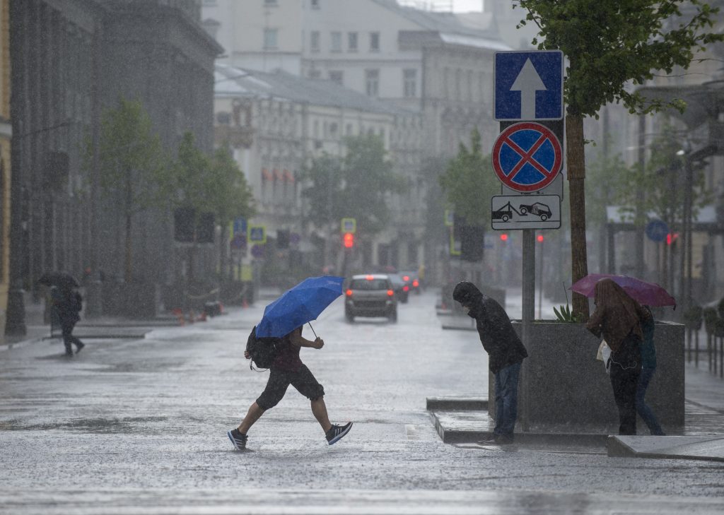В Москве начнется пора дождей