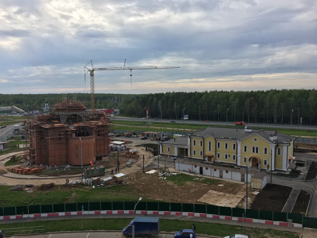 Начался следующий этап строительства храма во Внуковском