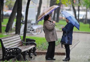 Лето продолжает удивлять пасмурной погодой. Фото: Александр Кожохин
