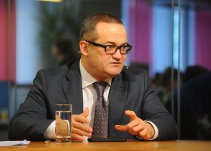 Префект Троицкого и Новомосковского административных округов Дмитрий Набокин. Фото: Александр Кожохин