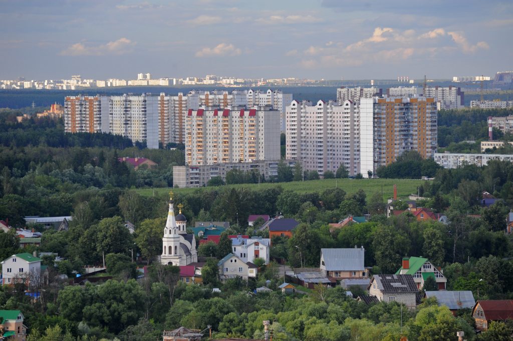 11 миллионов квадратных километров недвижимости построили в Новой Москве за пять лет. Фото: Александр Кожохин