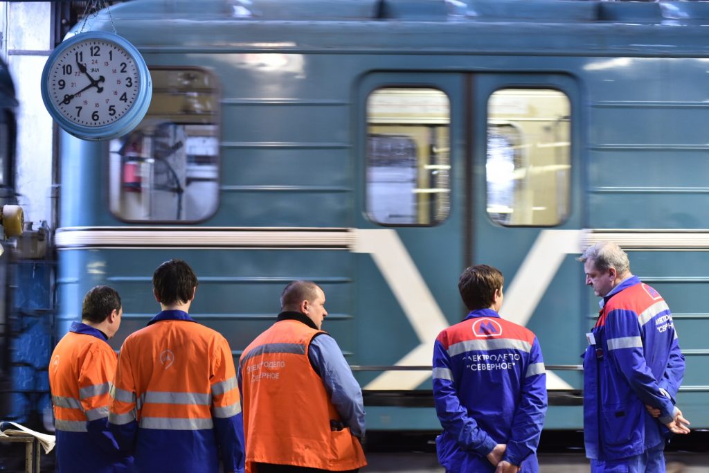 Мощности комплексов позволят осуществлять капитальный ремонт поездов. Фото: Эмин Джафаров, «Вечерняя Москва»