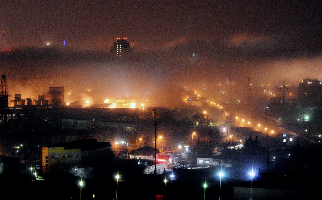 МЧС: Утром Москве угрожает сильный туман