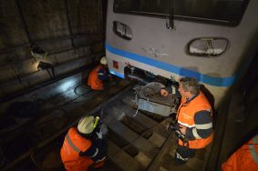 Поезда «оранжевой» ветки метро ходили с увеличенными интервалами