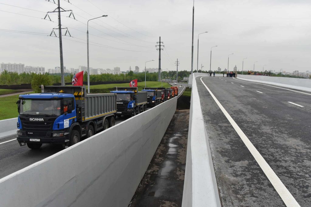 Развязку Московской кольцевой дороги с Профсоюзной улицей откроют в сентябре
