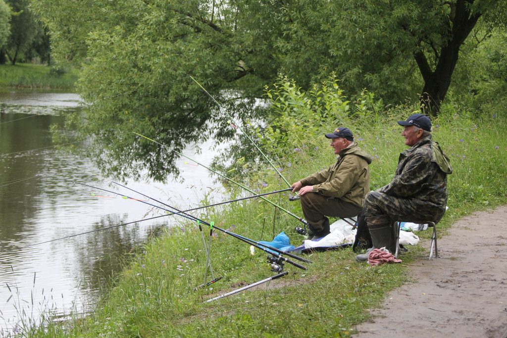 Рязановское. Соревнование по рыбной ловле. Фото: Владимир Смоляков