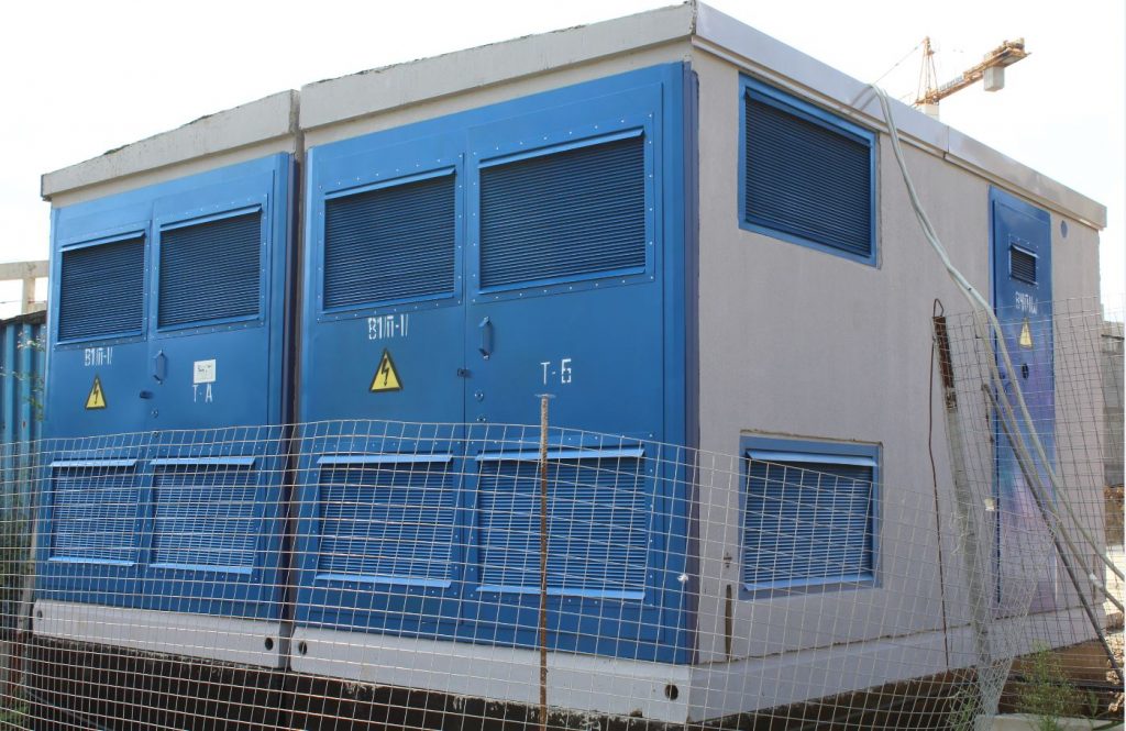 Образовательный комплекс в Коммунарке обеспечили электроэнергией. Фото: пресс-служба МОЭСК