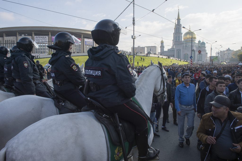 В Москве ограничат движение на Курбан-байрам