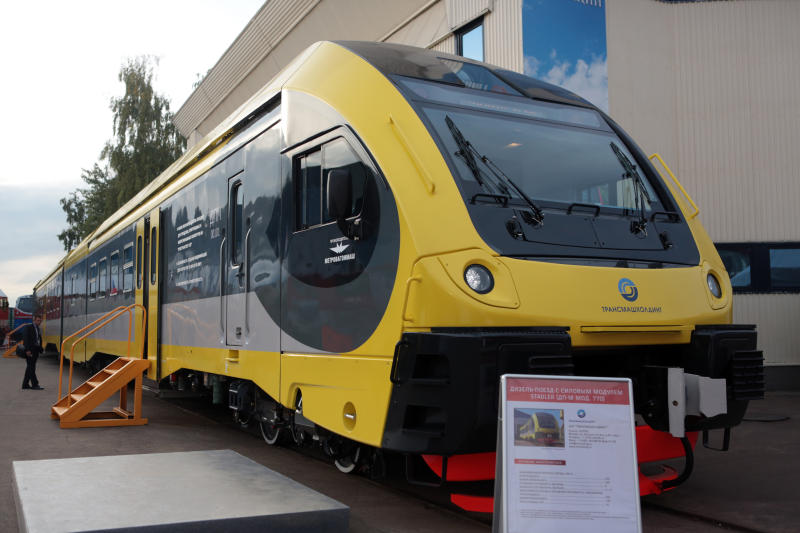 Международный железнодорожный салон техники и технологий открылся в Щербинке