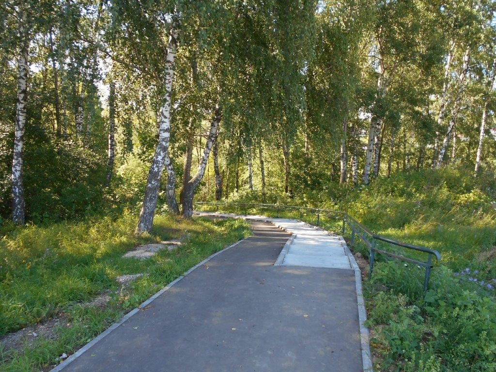 Работы по ремонту и расширению тротуара в Щаповском завершены. Фото: администрация поселения 