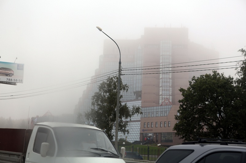 Утром в четверг Москву напугали опасным туманом