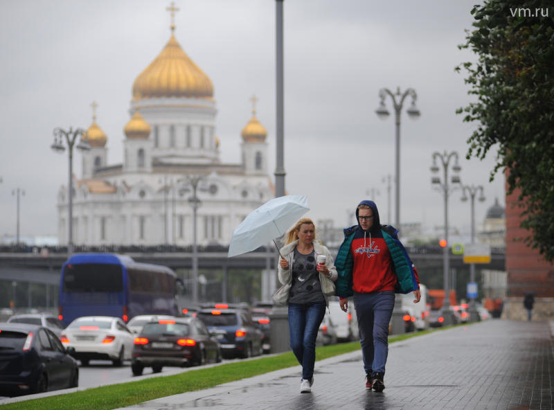 Ветреная и прохладная погода ожидает жителей Москвы во вторник