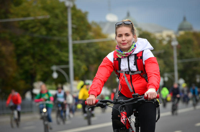Более 30 тысяч горожан смогут присоединиться к велопараду. Фото: архив, «Вечерняя Москва»