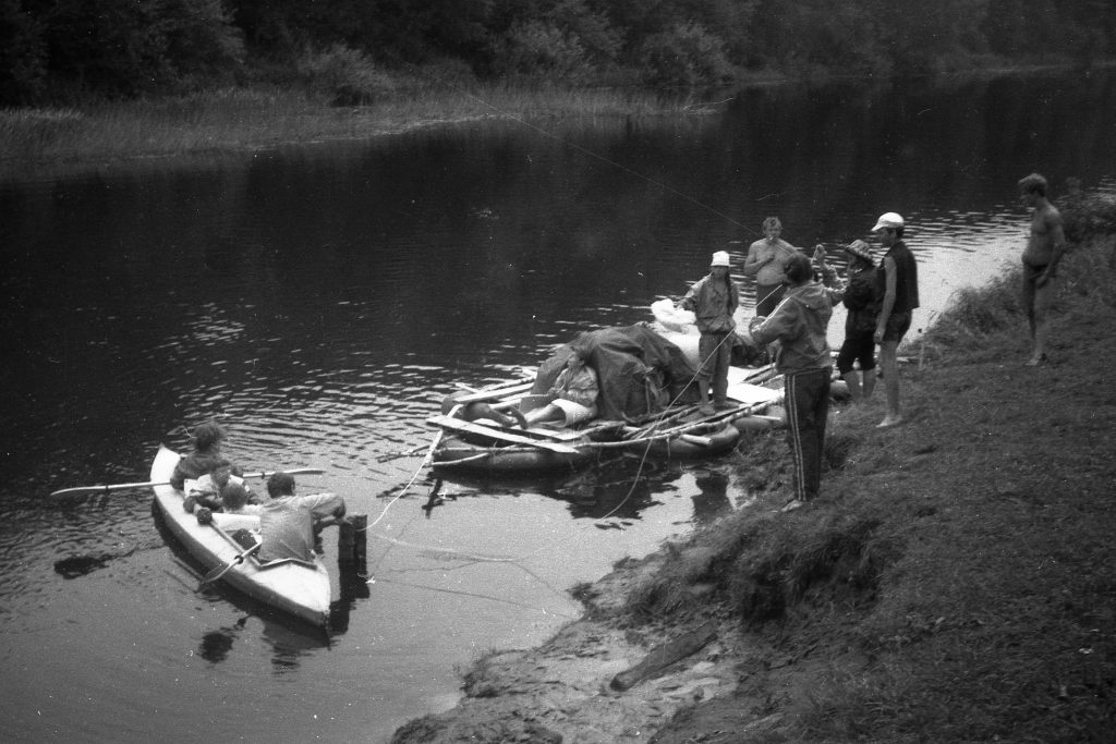 Сплав по реке Угра. Фото из личного архива.