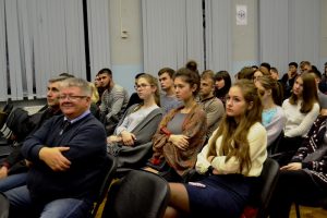 Ребята из дома-интерната «Солнышко» посетили Российскую государственную академию интеллектуальной собственности. Фото: пресс-служба УВД по ТиНАО