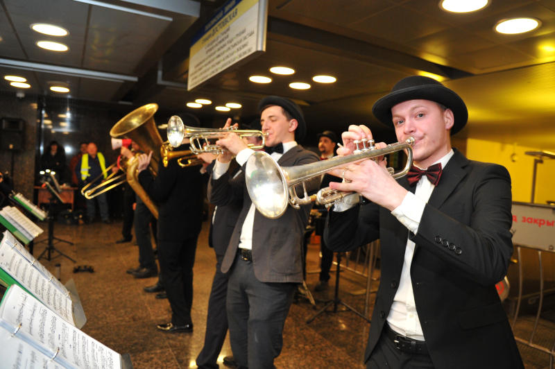 Праздник в честь дня рождения отечественного джаза прошел в московском метро
