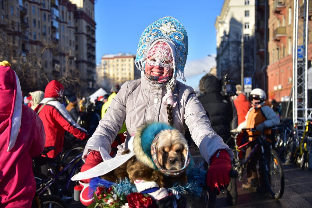 Москва примет Зимний велопарад 11 февраля