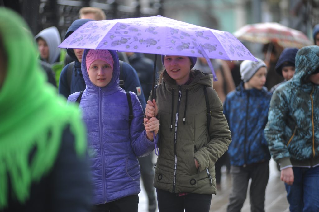 Дожди охватят Москву в понедельник и вторник