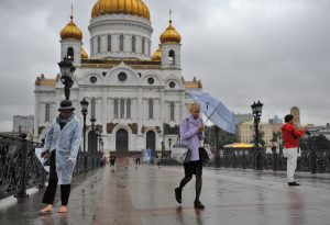 Порядка 75 процентов осадков выпало в Москве с начала октября. Фото: архив, "Вечерняя Москва"