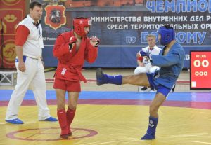 Чемпионат Министерства внутренних дел по боевому самбо стартовал в столице. Фото: пресс-служба УВД по ТиНАО