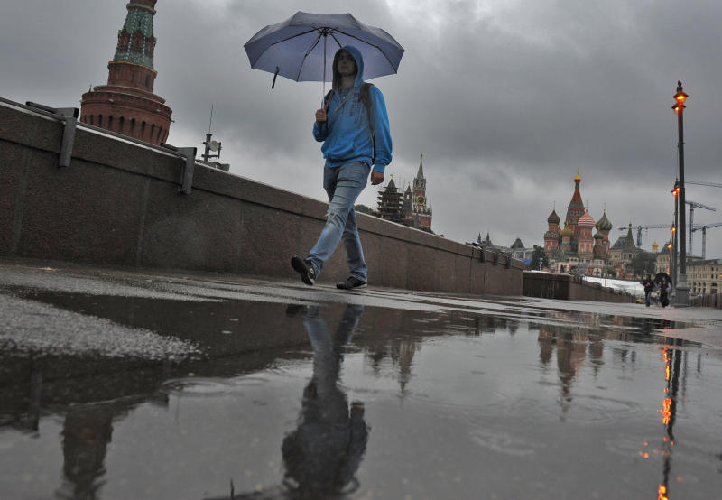 Около 27 процентов месячной нормы осадков выпали в Москве за два дня