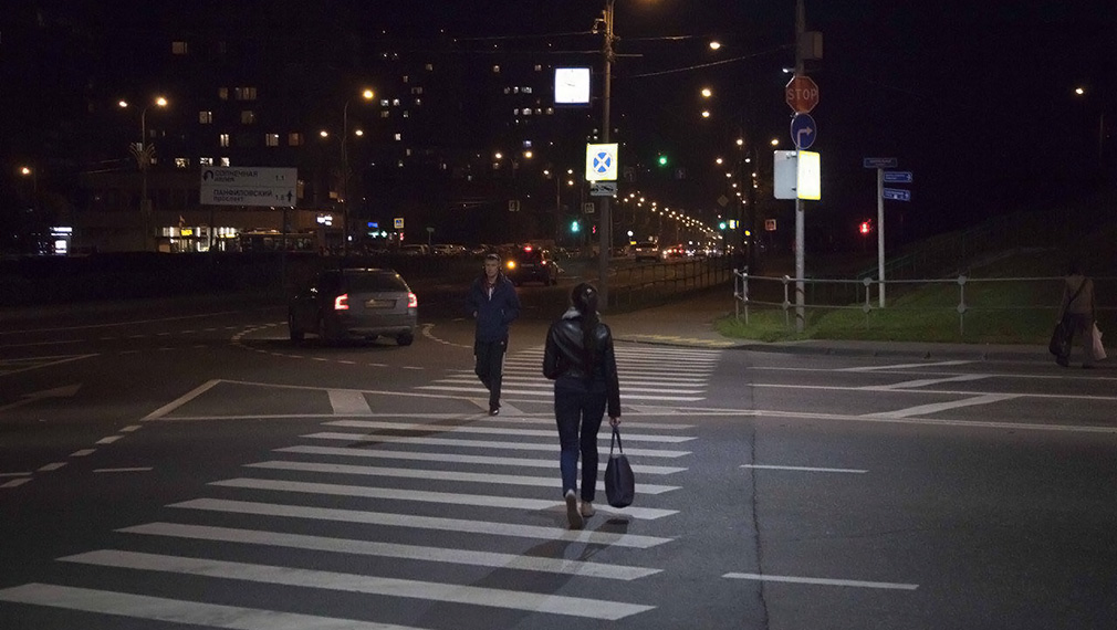 До ноября в Москве «осветят» почти 80 пешеходных переходов