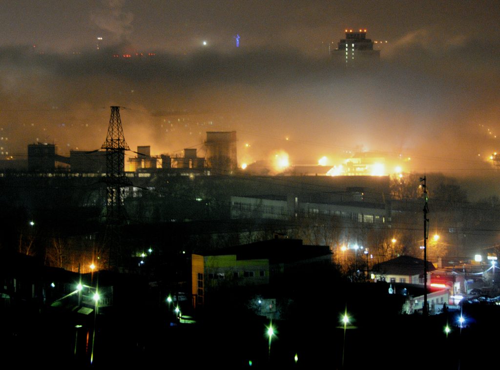 Москву напугали утренним туманом