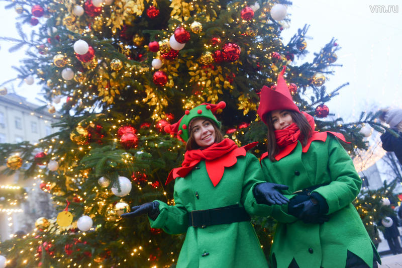 Вокзалы Москвы в декабре получат новогодние елки