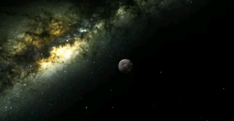 Астероид прибыл из других звездных систем. Фото: скриншот с видео