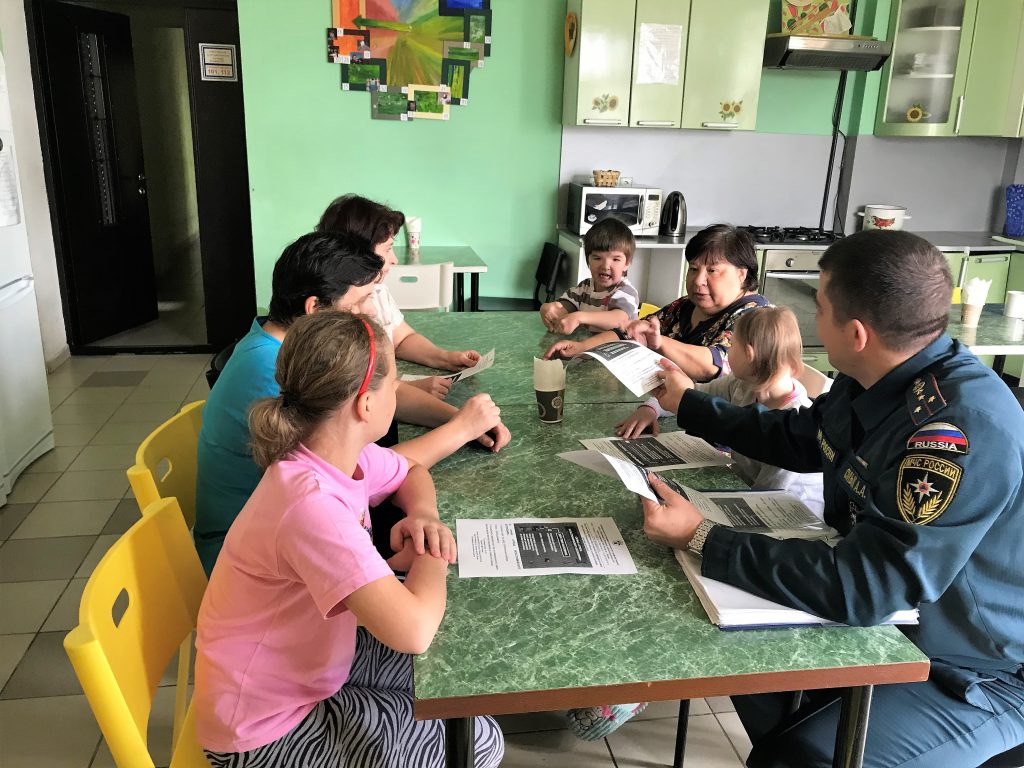 Профилактические занятия провели для воспитанников реабилитационных центров Новой Москвы
